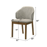 Oleia - Side Chair (Set of 2) - Multi / Walnut