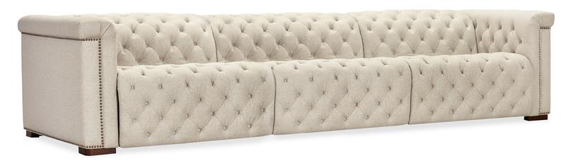 Savion Deux 3 Seat Sofa with Two Power Recliners and Three Power Headrests - SS435-3PC3-414