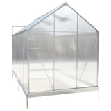 Polycarbonate house, Heavy Duty Outdoor Aluminum Walk-In House Kit With Rain Gutter, Vent And Door For Backyard Garden