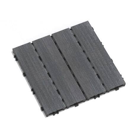 Patio Deck Tiles, Pack Of 22