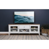 Evanston - 2 Door Stand - White