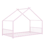 Metal House Bed