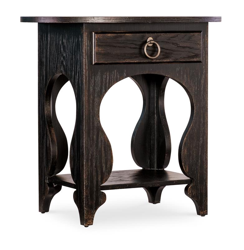 Americana One-Drawer Oval Nightstand - 7050-90115-89