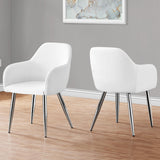 Dining Side Chair, Upholstered For Dining Room, Contemporary & Modern (Set of 2)
