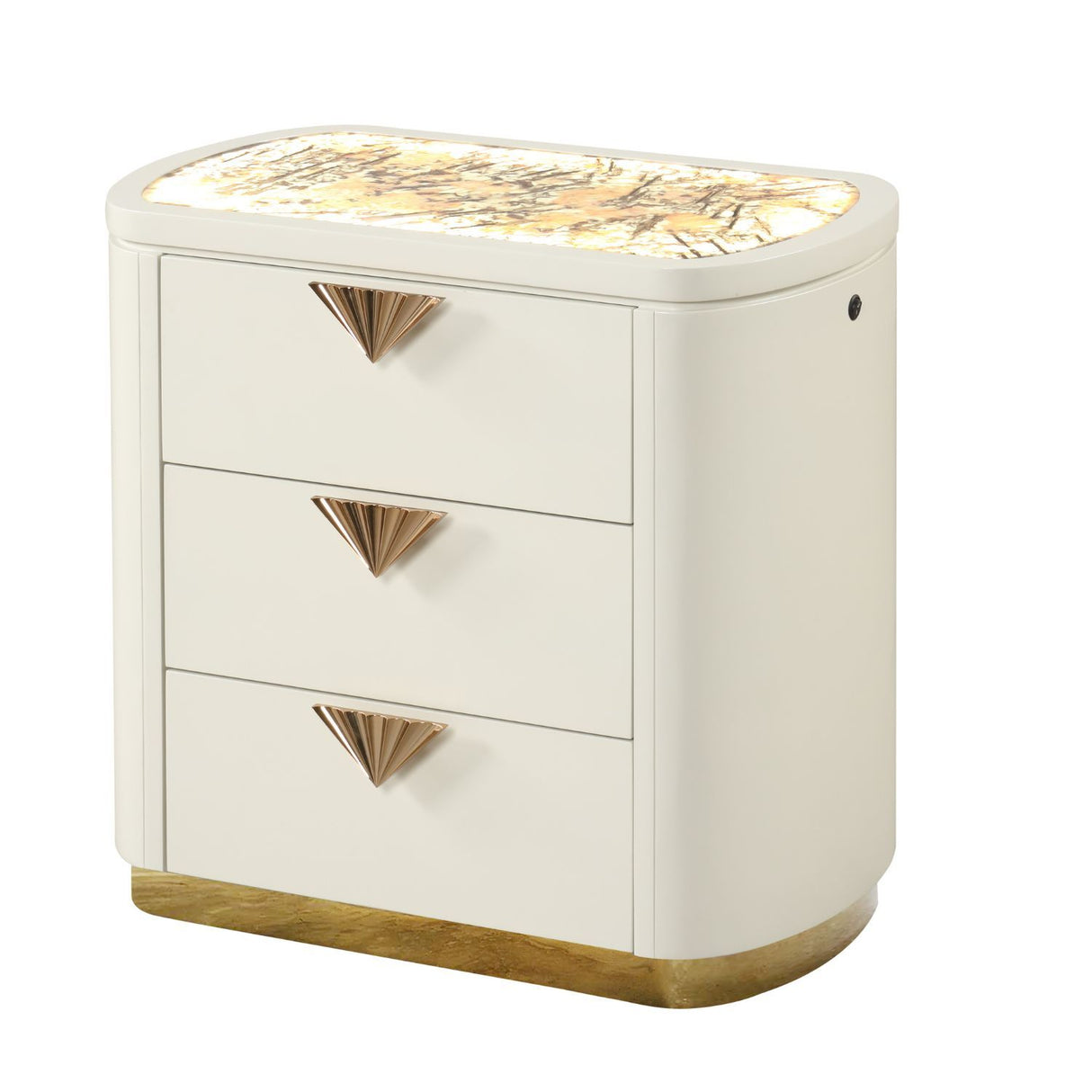 La Pierre - Nightstand - Beige