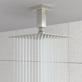 Ceiling Mounted Shower Arm With Flange Stainless Steel