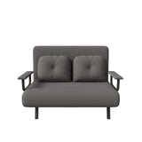 5 In 1 Convertible Sofa Bed For 2 With Adjustable Backrest