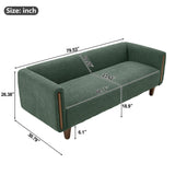3 Seater Sofa With Armrests For Living Room