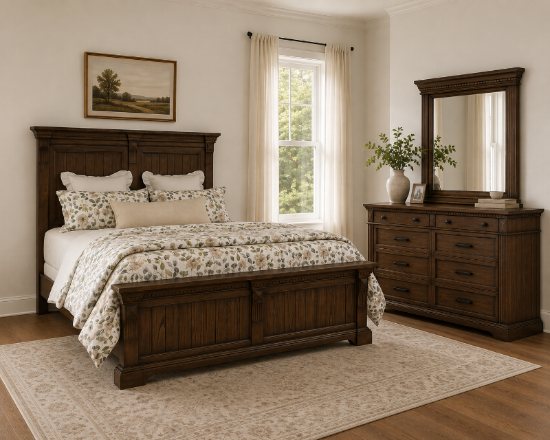 Breckenridge Queen Bedroom Set - CHD108-QXO-XXLB+CHD108-Q23-XXLB+CHD108-BXN-XXLB+CHD108-N45-XXLB+CHD108-050-XXLB