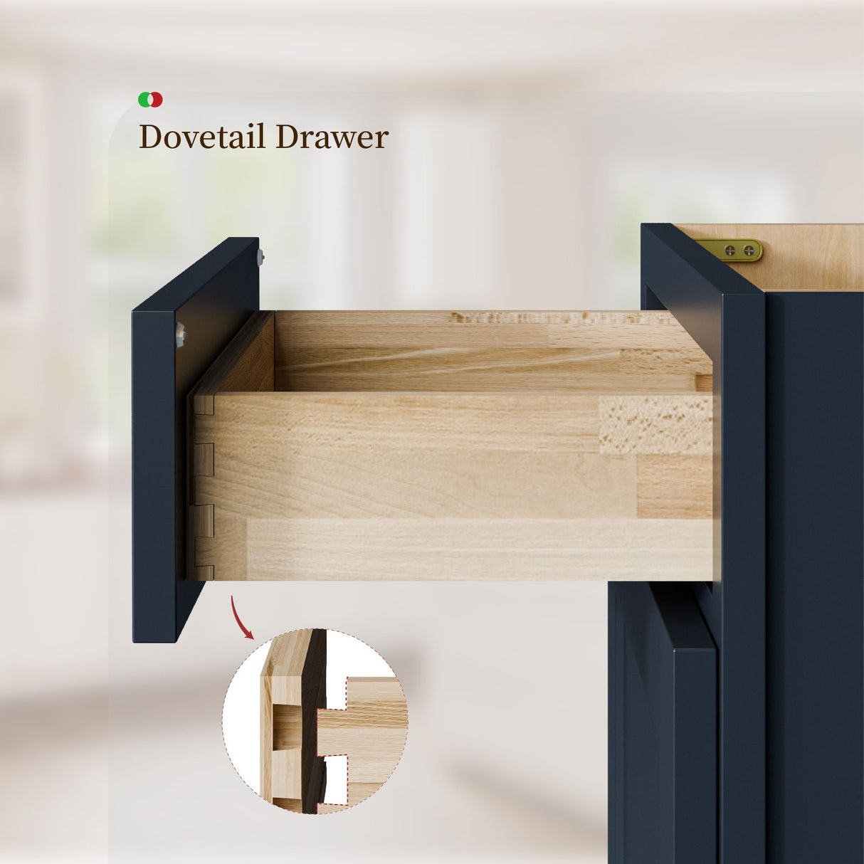 Shaker Base Cabinet & Soft-Close Door And Drawer