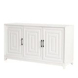 TV Stand, Media Console Cabinet With 2 Spacious Storage Space