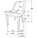 Bryant - Upholstered Dining Side Chair (Set of 2) - Light Tan
