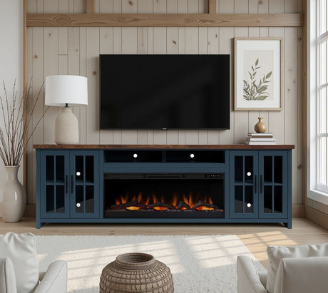 Nantucket - Fireplace TV Stand Console