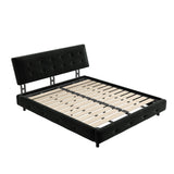 Tufted Headboard With Extra-Large Ultra-Soft Cloud Pillow Design