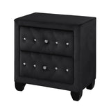 Sophia - 2 Drawer Upholstered Nightstand