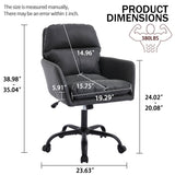 Office Chair With Adjustable Height, Ergonomic Design