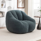 Comfy Bean Bag Chair With Memory Foam Filler, Tufted Soft