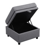 Square Ottoman For Living Room
