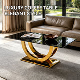 Rectangular Coffee Table With Base