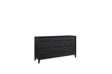 9 Drawer Dresser - Black