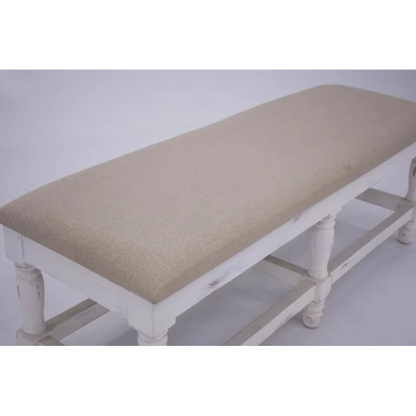 ZVD MARTHA WHITE PADD BENCH - MARNWPB