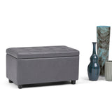 Cosmopolitan - Upholstered Storage Ottoman