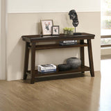 Table With Under Table Shelf Storage