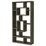 10 Shelf Open Back Bookcase