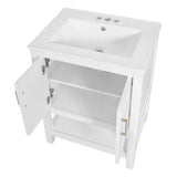 Modern Bathroom Vanity With Elegant Twill Design