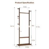 Solid Wood Simple Hat Rack