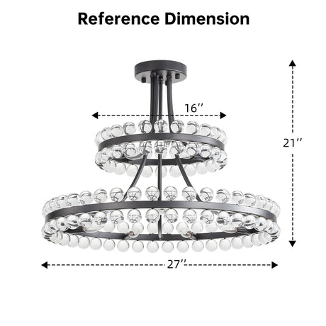 Chandelier, Pendant Light With E12 Sockets