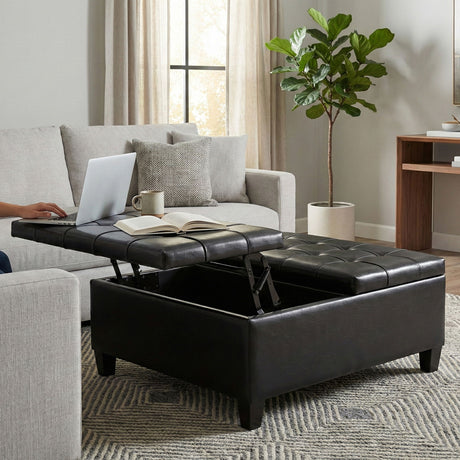 Harrison - Large Coffee Table Storage Ottoman