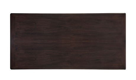 Drop Leaf Table With 4 Stools - Dark Brown