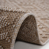 Guros - 4' X 6' Traditional Indoor / Outdoor Area Rug - Natural