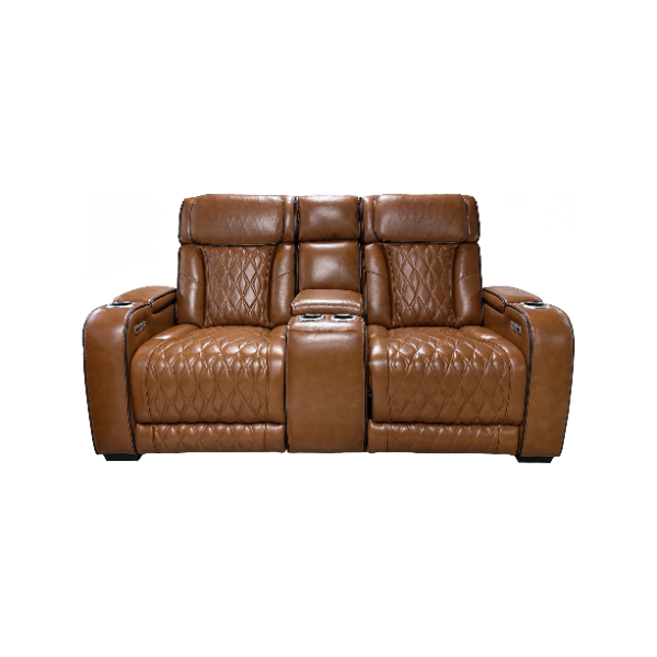 SADDLE LOVESEAT - 1003-54DP