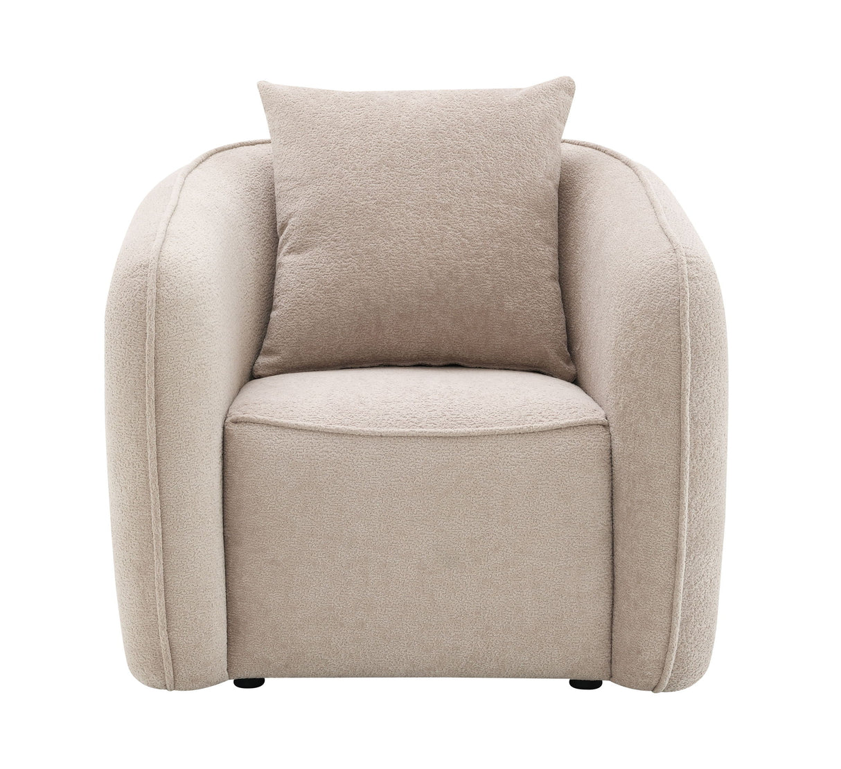 Keith - Chair With 1 Matching Color Toss Pillows