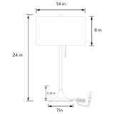 Bellflower - Drum Shade Lamp
