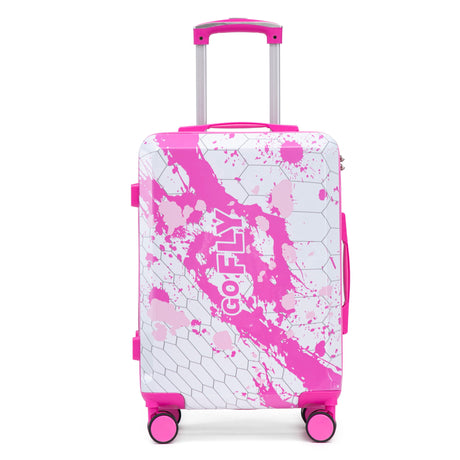Luggage With Combination Lock, Lightweight Carry-On Suitcase