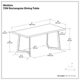 Watkins - Sturdy Dining Table