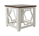 ZVO MELANIE LINEN END TABLE - M3LW2