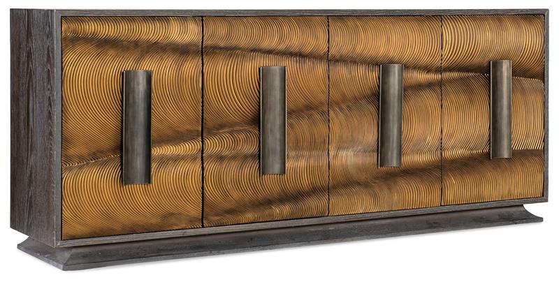 Melange Swaley Four Door Credenza - 628-85633-15