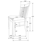 Burns - Dining Side Chairs (Set of 2) - Walnut