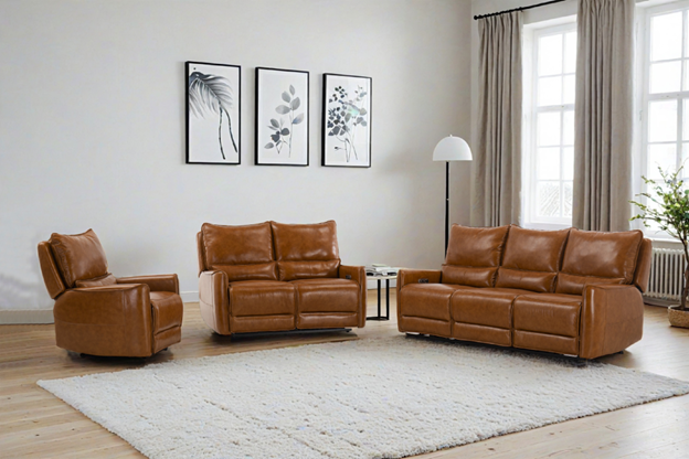 Gloria Sahara Sand Power Loveseat - DGN0190CA-52