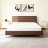 8" Green Tea Memory Foam Mattress In Box - White - Twin
