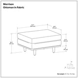 Morrison - Handcrafted Ottoman