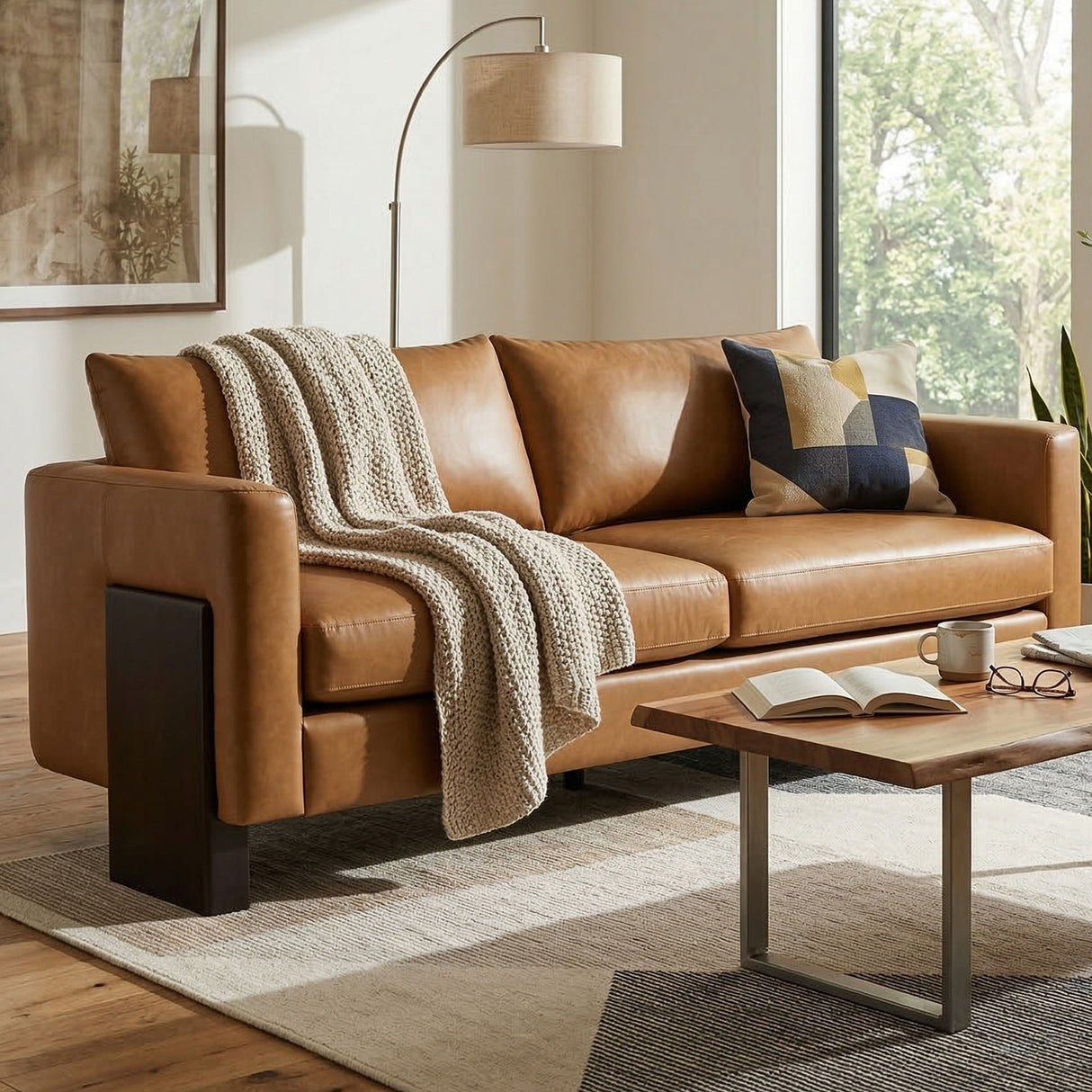 Elegant Modern 3 Seater Sofa