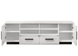 Matilda - TV Stand With Drawers - White Finish