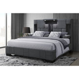 Yaris - Contemporary Bed With Wireless Charging And LED Lights