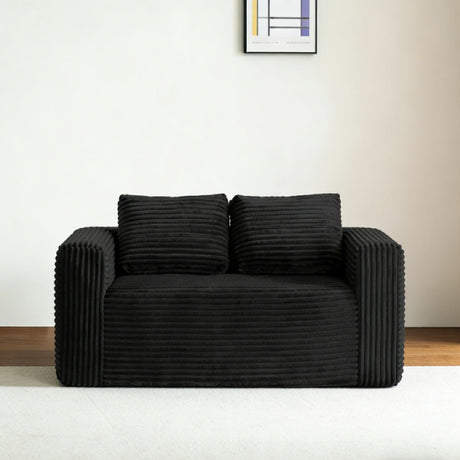 Cloud Loveseat Sofa Couch, 2 Seater Boneless Couch