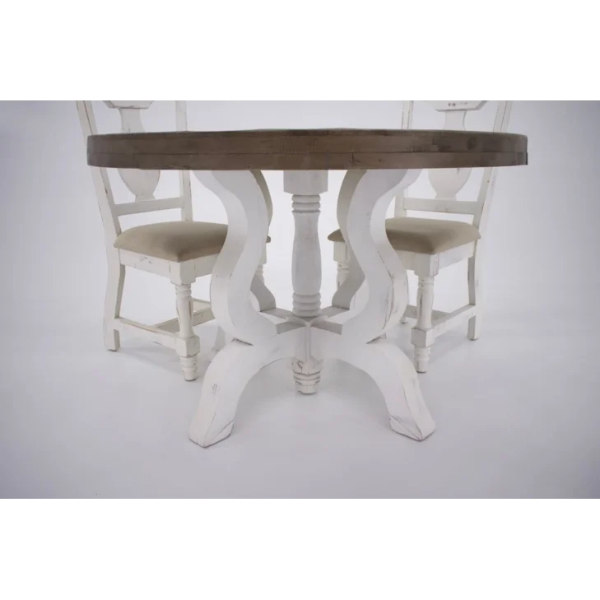 Tiffany Table Nero White Rodeo Top MIC-681-R - T201